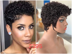 Pixie wig  YBH-2395 Boss Lady Wig Original Human Hair