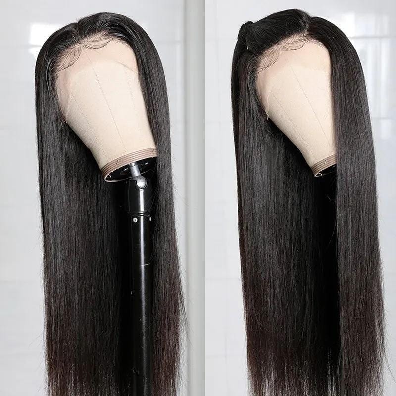 Glueless Wigs 13x4 Lace Front Wigs 180% Density Straight Human