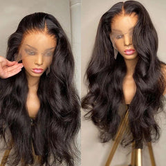 Brazilian Body Wave 13x4 Lace Front Wig Glueless Virgin Human Hair Wigs