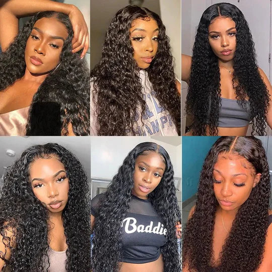 15A 3ways Curly Wig 200% destiny wig 100% Human Hair