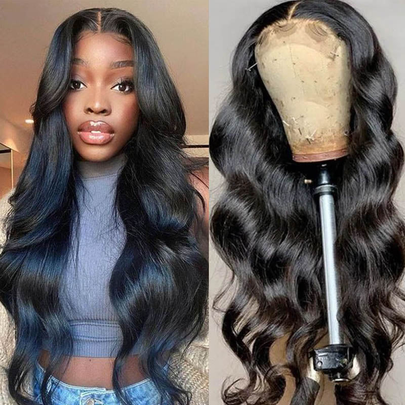 Frontal Wigs Body Wave 13x4 Lace Human Hair Wigs Lace Closure Pre-plucked Hairline