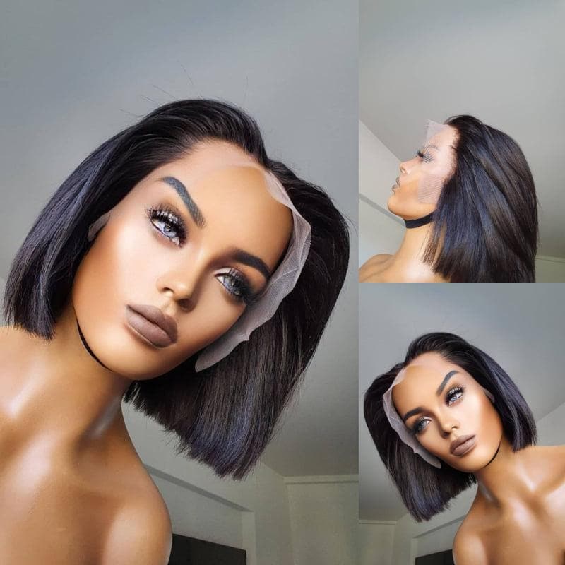 ReadytoGo New Launch-10" Frontal Lace Wig Glueless PrePlucked