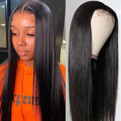 15A 3ways Straight 4X4 Lace Closure Wig 200% destiny wig 100% Human Hair