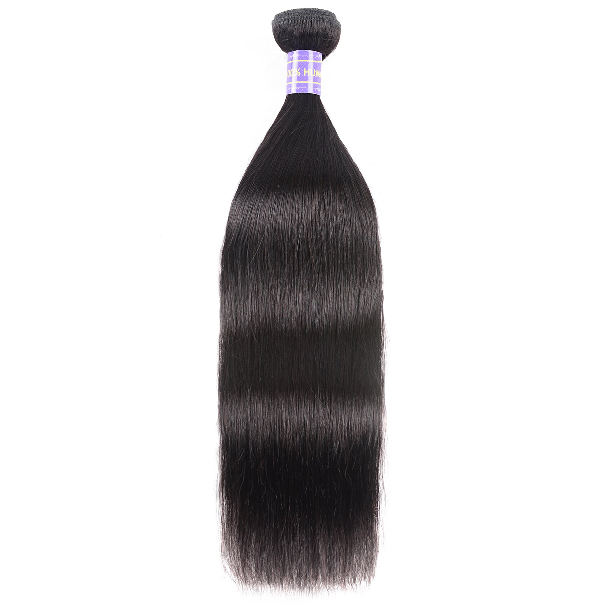 Hair Straight Hair Weave 1 Bundle 8"-30" Remy Human Hair