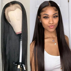 15A 13x4 Lace Frontal Wigs Soft and Silk Straight Human Hair Wig